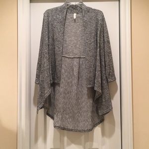 Style biz inc. Quarter Sleeve Cardigan Grey